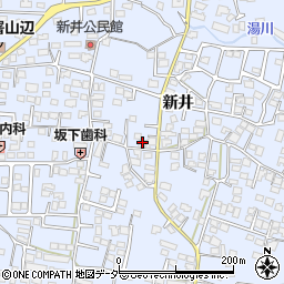 長野県松本市里山辺新井1515周辺の地図