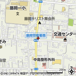 ほっともっと藤岡芦田店周辺の地図