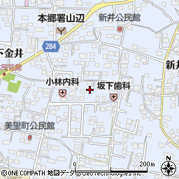 長野県松本市里山辺新井1558周辺の地図