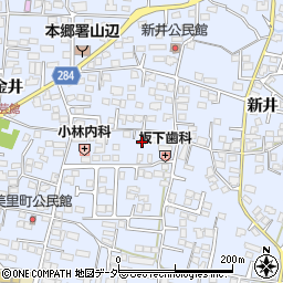 長野県松本市里山辺新井1559周辺の地図
