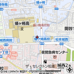 長豊建設株式会社松本営業所周辺の地図