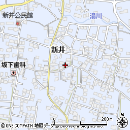 長野県松本市里山辺新井1499周辺の地図