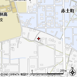 群馬県館林市富士原町1205-2周辺の地図