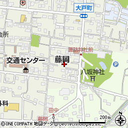 群馬県藤岡市藤岡1717-6周辺の地図