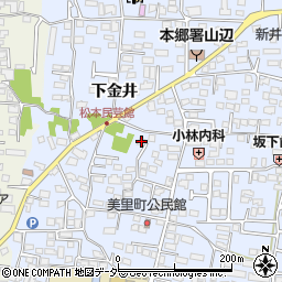 長野県松本市里山辺新井1600周辺の地図