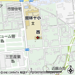 市立西幼稚園周辺の地図