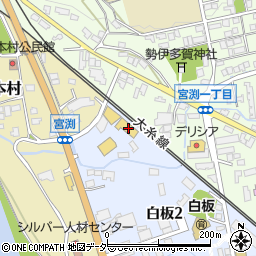 株式会社甲信マツダボディセンター松本周辺の地図