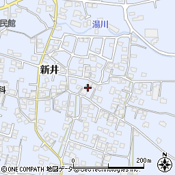 長野県松本市里山辺新井1788周辺の地図