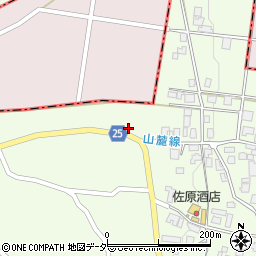 長野県松本市梓川梓6860-1周辺の地図