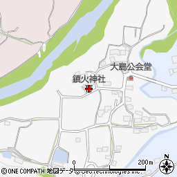 鎮火神社周辺の地図