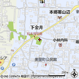長野県松本市里山辺新井1602周辺の地図