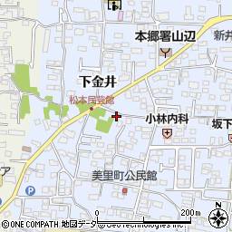 長野県松本市里山辺新井1601周辺の地図