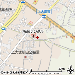 群馬県藤岡市上大塚258周辺の地図