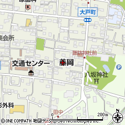 群馬県藤岡市藤岡1711-28周辺の地図