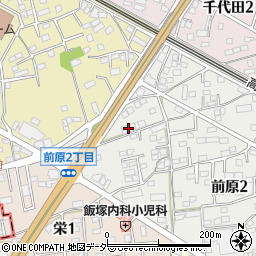 ベルフォーレ弐番館周辺の地図