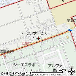 筆屋米穀店・邑楽支店周辺の地図