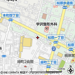 亀田製餡所周辺の地図