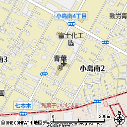 小林学園本庄青葉幼稚園周辺の地図
