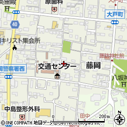 群馬県藤岡市藤岡1706-3周辺の地図