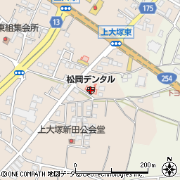 松岡デンタルクリニック周辺の地図