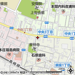 有限会社福田屋呉服店周辺の地図