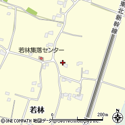 栃木県下都賀郡野木町若林322周辺の地図