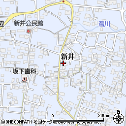 長野県松本市里山辺新井1505周辺の地図