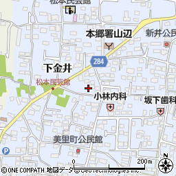 長野県松本市里山辺新井1552周辺の地図