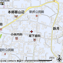 長野県松本市里山辺新井1533周辺の地図