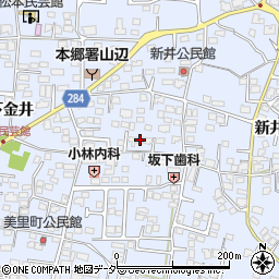 長野県松本市里山辺新井1535周辺の地図
