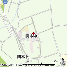 茨城県筑西市関本中560周辺の地図