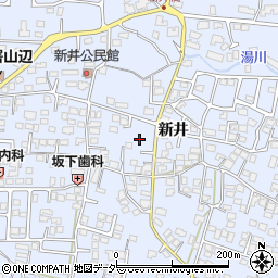 長野県松本市里山辺新井1510周辺の地図