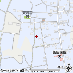 茨城県筑西市木戸周辺の地図
