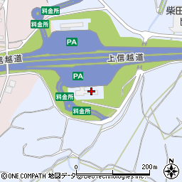 甘楽パーキングエリア（下り線）スナックコーナー周辺の地図