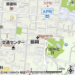 群馬県藤岡市藤岡1711-17周辺の地図