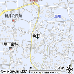 長野県松本市里山辺新井1495周辺の地図