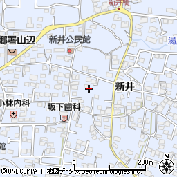 長野県松本市里山辺新井1522-イ周辺の地図