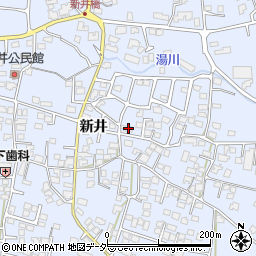 長野県松本市里山辺新井1800周辺の地図