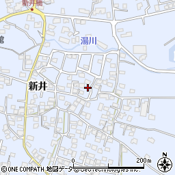 長野県松本市里山辺新井6018周辺の地図