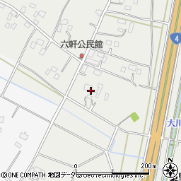 栃木県小山市東野田451周辺の地図