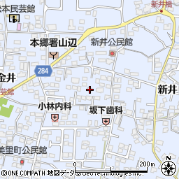 長野県松本市里山辺新井1532周辺の地図