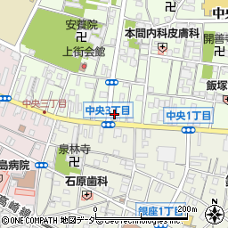 埼玉県信用金庫本庄支店周辺の地図