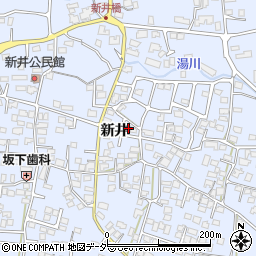 長野県松本市里山辺新井1496周辺の地図