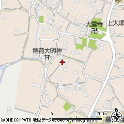 群馬県藤岡市上大塚862周辺の地図