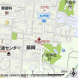 群馬県藤岡市藤岡1711-50周辺の地図