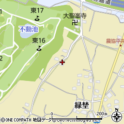 群馬県藤岡市緑埜549-1周辺の地図