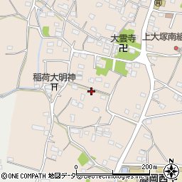 群馬県藤岡市上大塚861周辺の地図