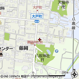 群馬県藤岡市藤岡488-1周辺の地図