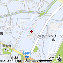 群馬県藤岡市小林650-1周辺の地図