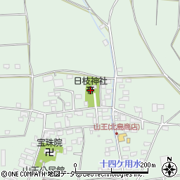 日枝神社周辺の地図